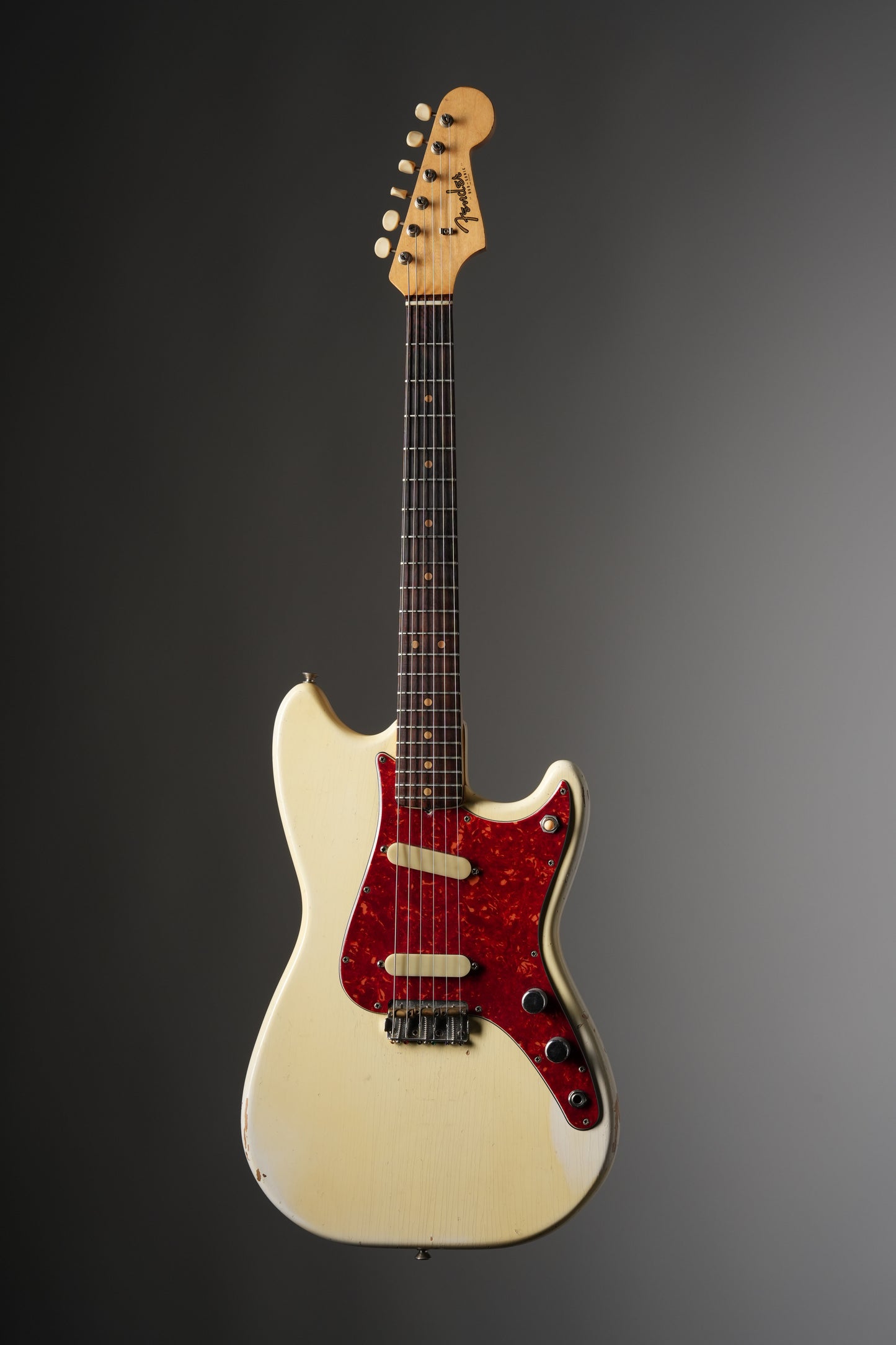 Fender (1963) Duo Sonic Electric Guitar - Olympic White, w/ OHSC