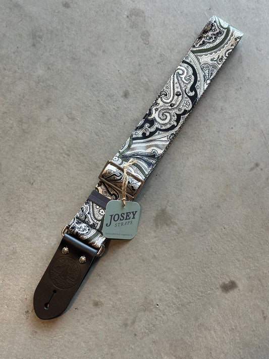 Josey Straps “Paisley Tie” Guitar Strap