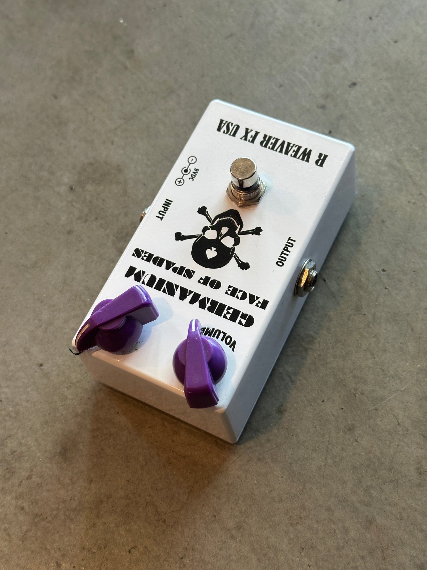 R Weaver FX - Face of Spades Germanium Fuzz Guitar Pedal