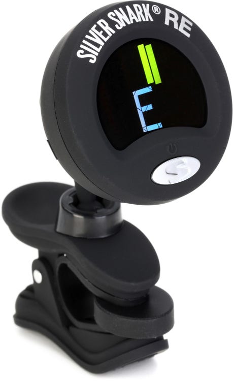 Snark Black Silver Rechargeable Guitar Tuner
