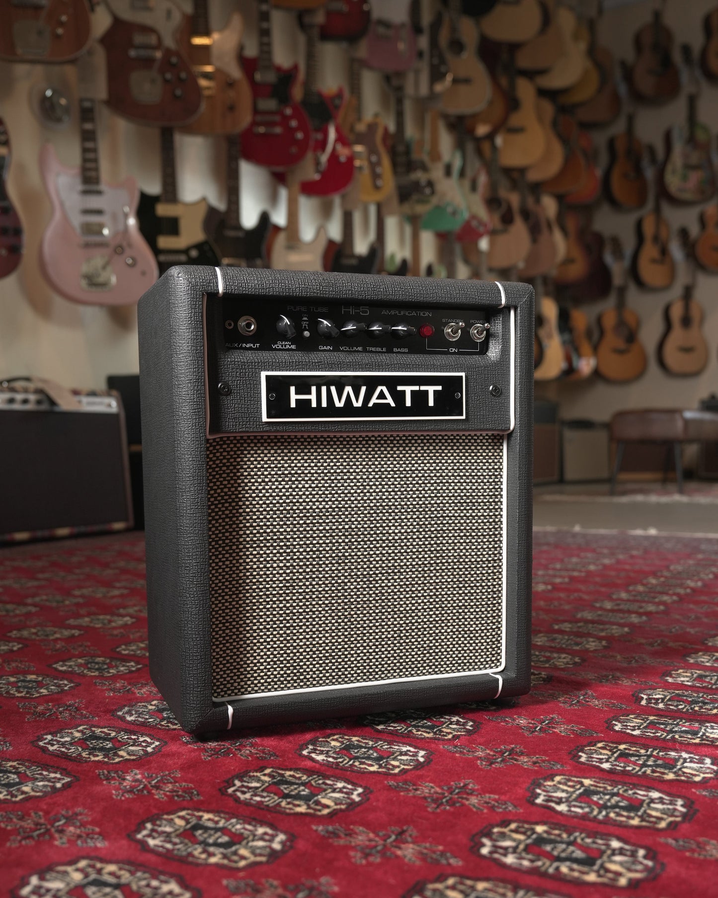 Hiwatt Hi-5 5w 1x10" Tube Guitar Amp Combo - Black Tolex
