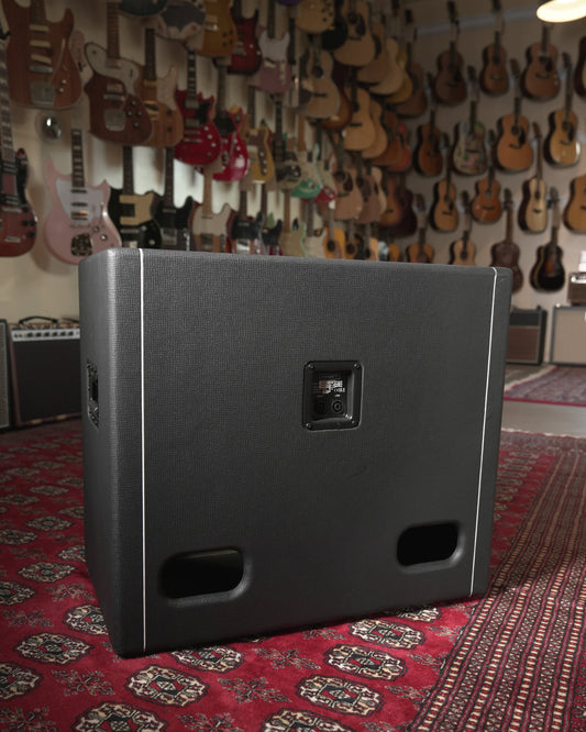 Hiwatt 4x10" Bass Amp Speaker Cabinet - Black Tolex