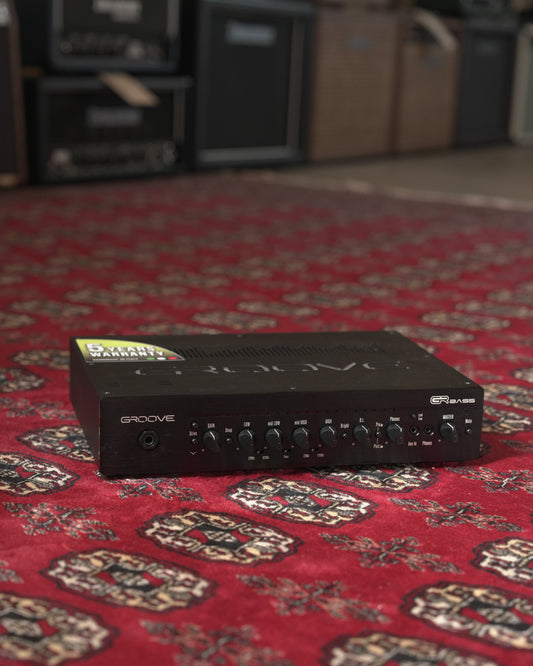 GR Bass Groove 800w Hybrid Tube Bass Amp Head - Black
