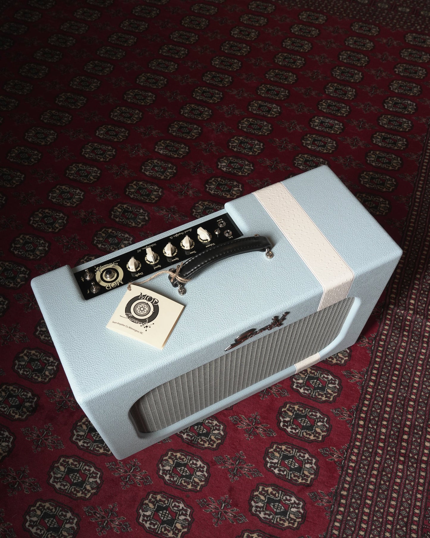 Swart Mod84 15w 1x12" Tube Guitar Amp Combo - Carolina Blue