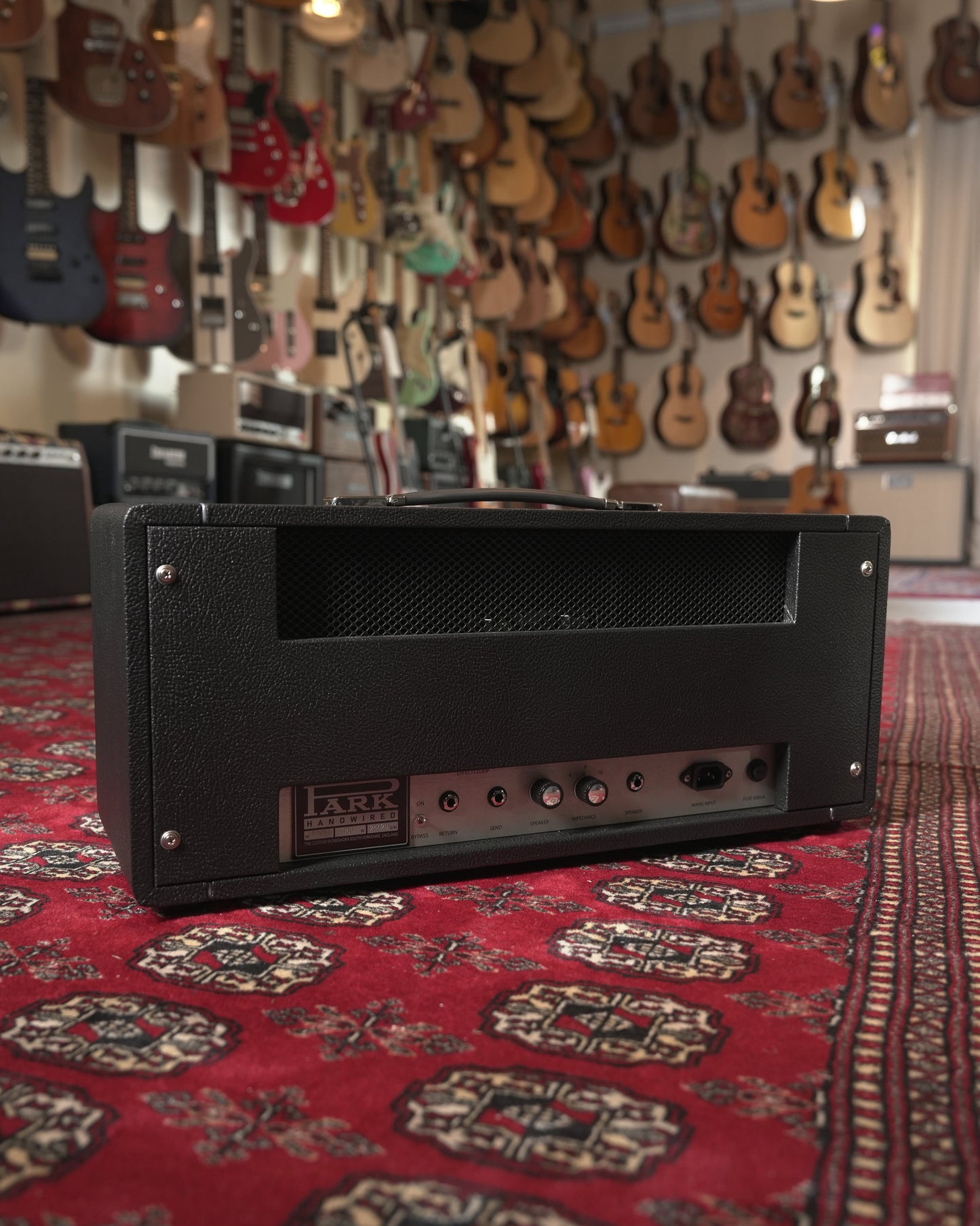 Park PMV800 Custom 50w Tube Guitar Amp Head - Black Tolex