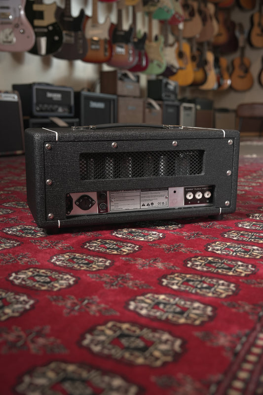 Hiwatt DR20/0.5 20w-.5w Tube Guitar Amplifier Head - Black Tolex