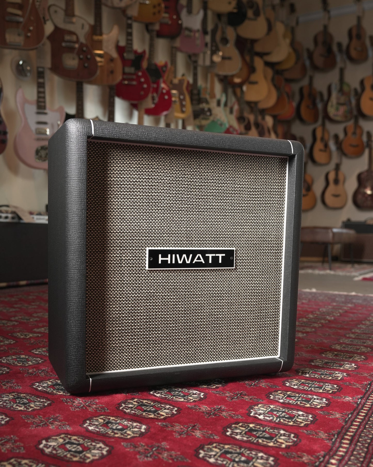 Hiwatt HG112 1x12" (Octapulse) Guitar Amp Speaker Cabinet - Black Tolex