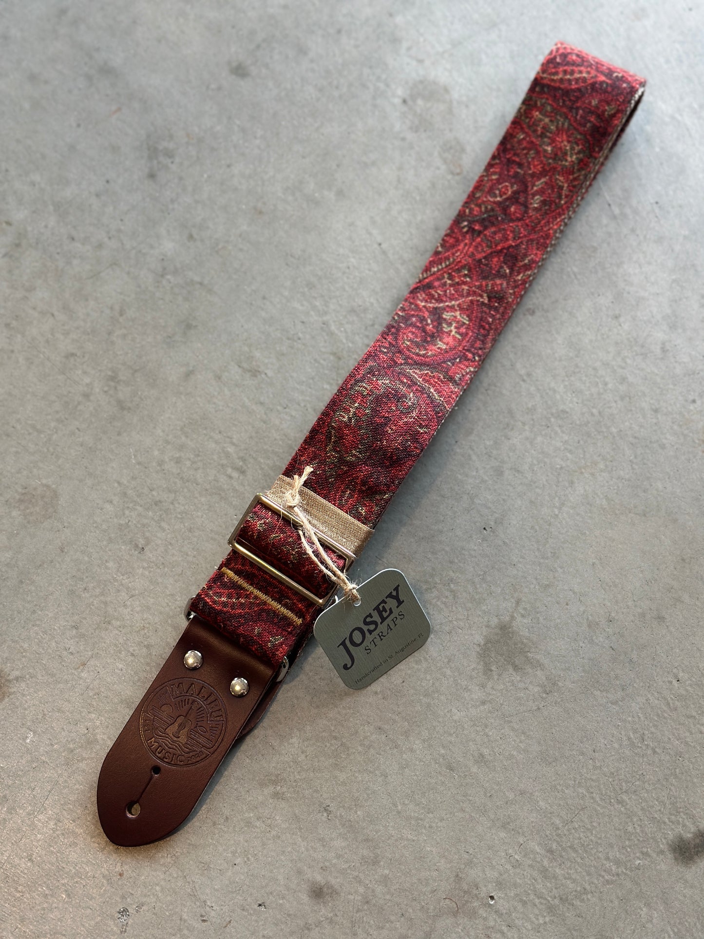 Josey Straps “Cardinal” Guitar Strap