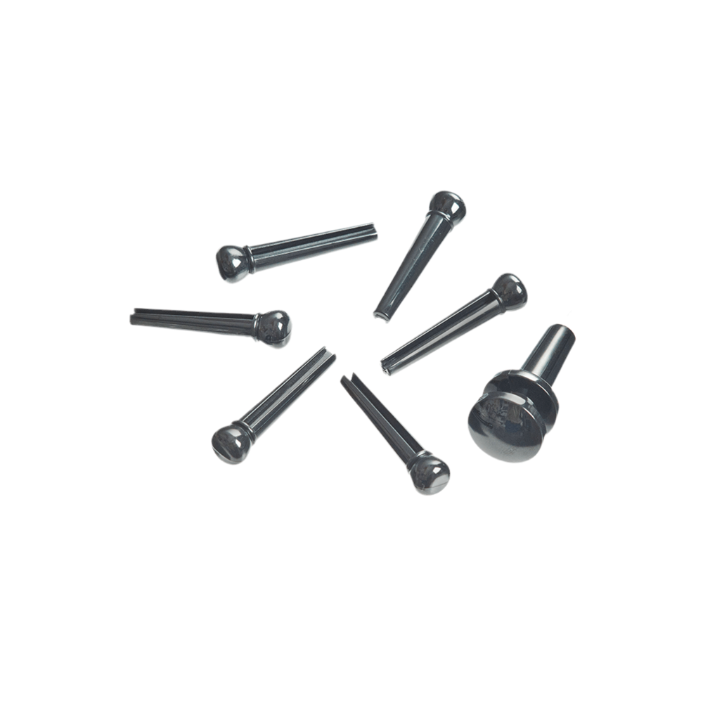 D'Addario Bridge Pins Ebony