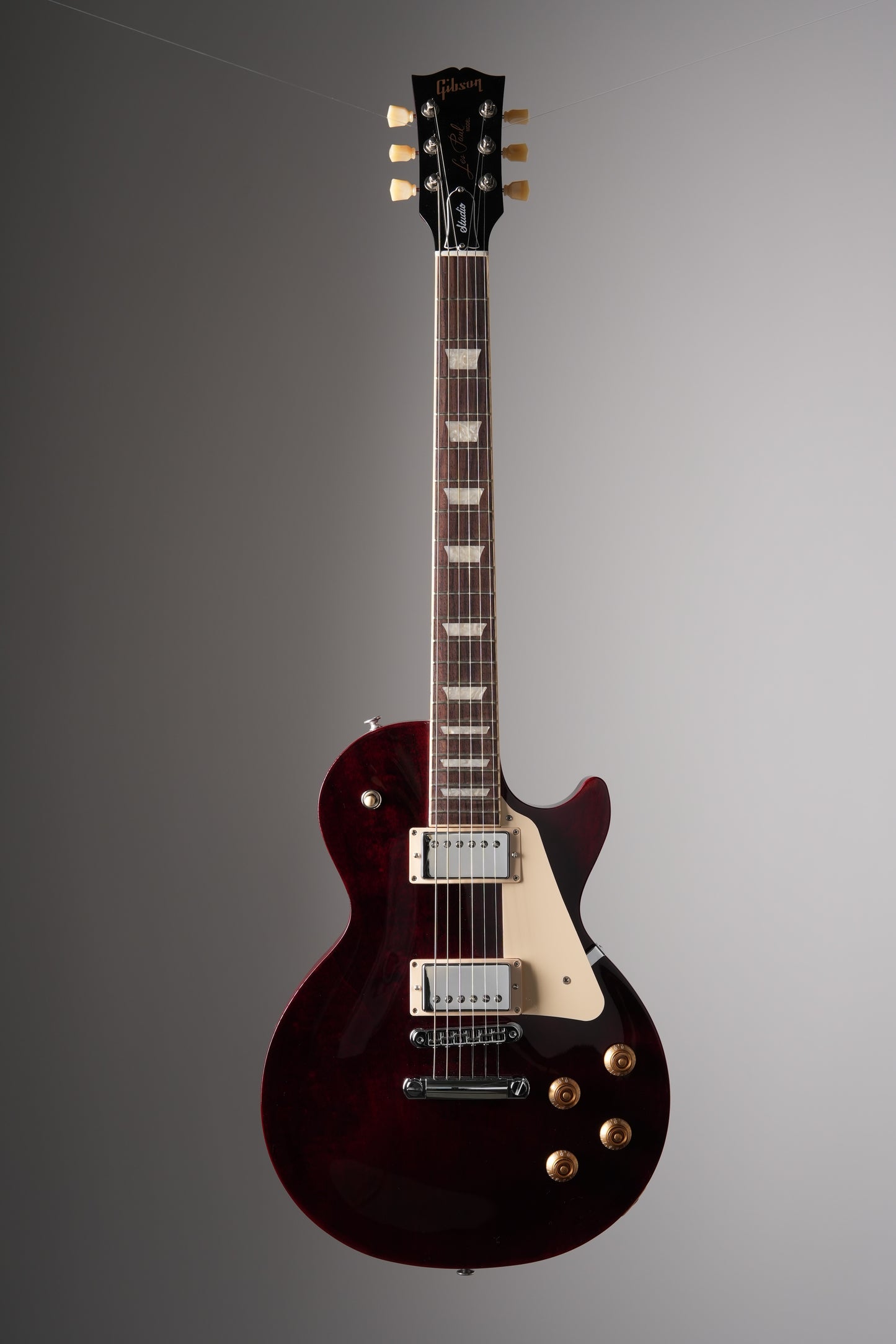 Gibson Les Paul Studio Electric Guitar - Wine Red, w/ OHSC