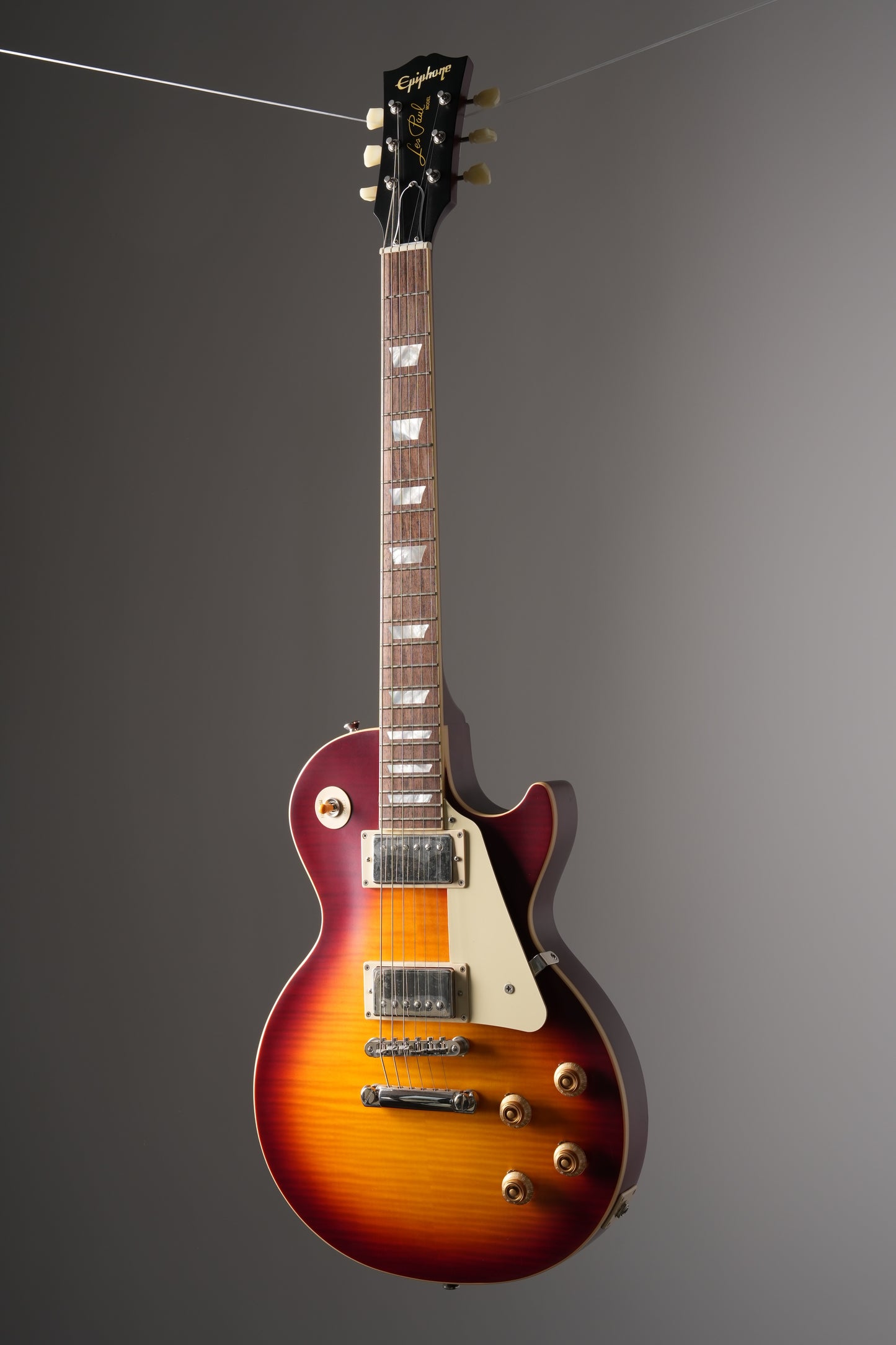 Epiphone "Inspired by Gibson Custom Shop" 1959 Les Paul Standard Electric Guitar - Factory Burst, w/ OHSC