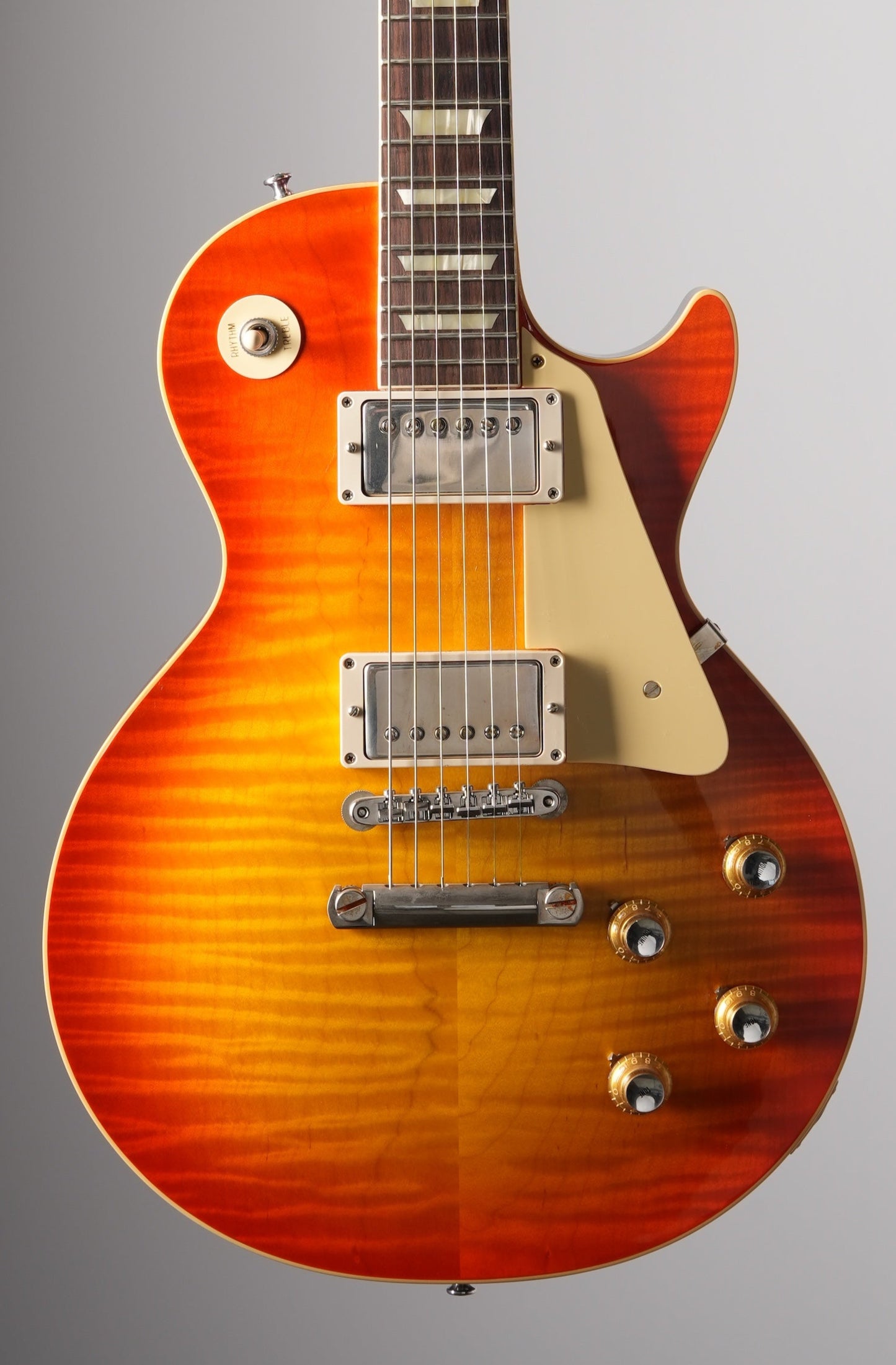 Gibson Custom Shop 1960 Les Paul Reissue VOS Electric Guitar - Tangerine Burst, w/ OHSC