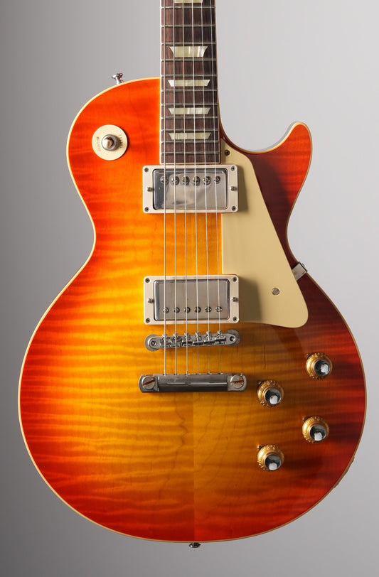 Gibson Custom Shop 1960 Les Paul Reissue VOS Electric Guitar - Tangerine Burst, w/ OHSC