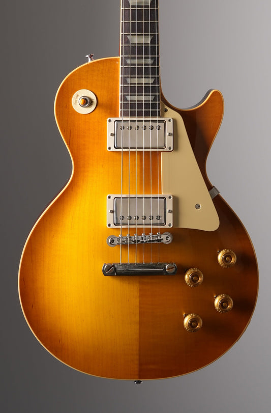 Gibson Custom Shop 1958 Les Paul Standard Reissue VOS Electric Guitar - Dirty Lemon Burst, w/ OHSC