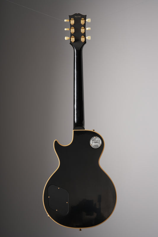 Gibson Custom Shop 1957 Les Paul Custom Reissue VOS Electric Guitar - Ebony, w/ OHSC