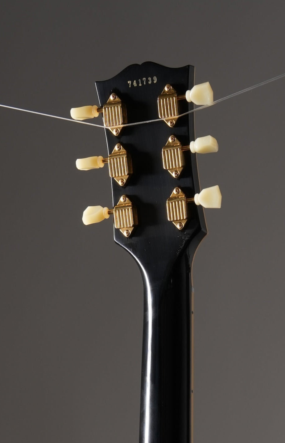 Gibson Custom Shop Les Paul Custom Electric Guitar - Ebony, w/ OHSC