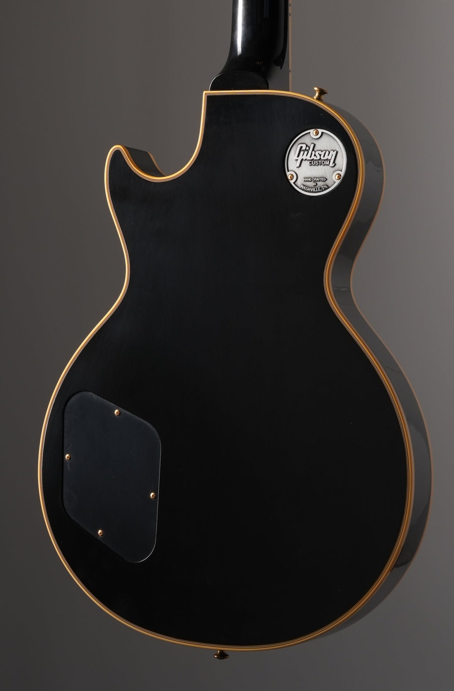 Gibson Custom Shop Les Paul Custom Electric Guitar - Ebony, w/ OHSC