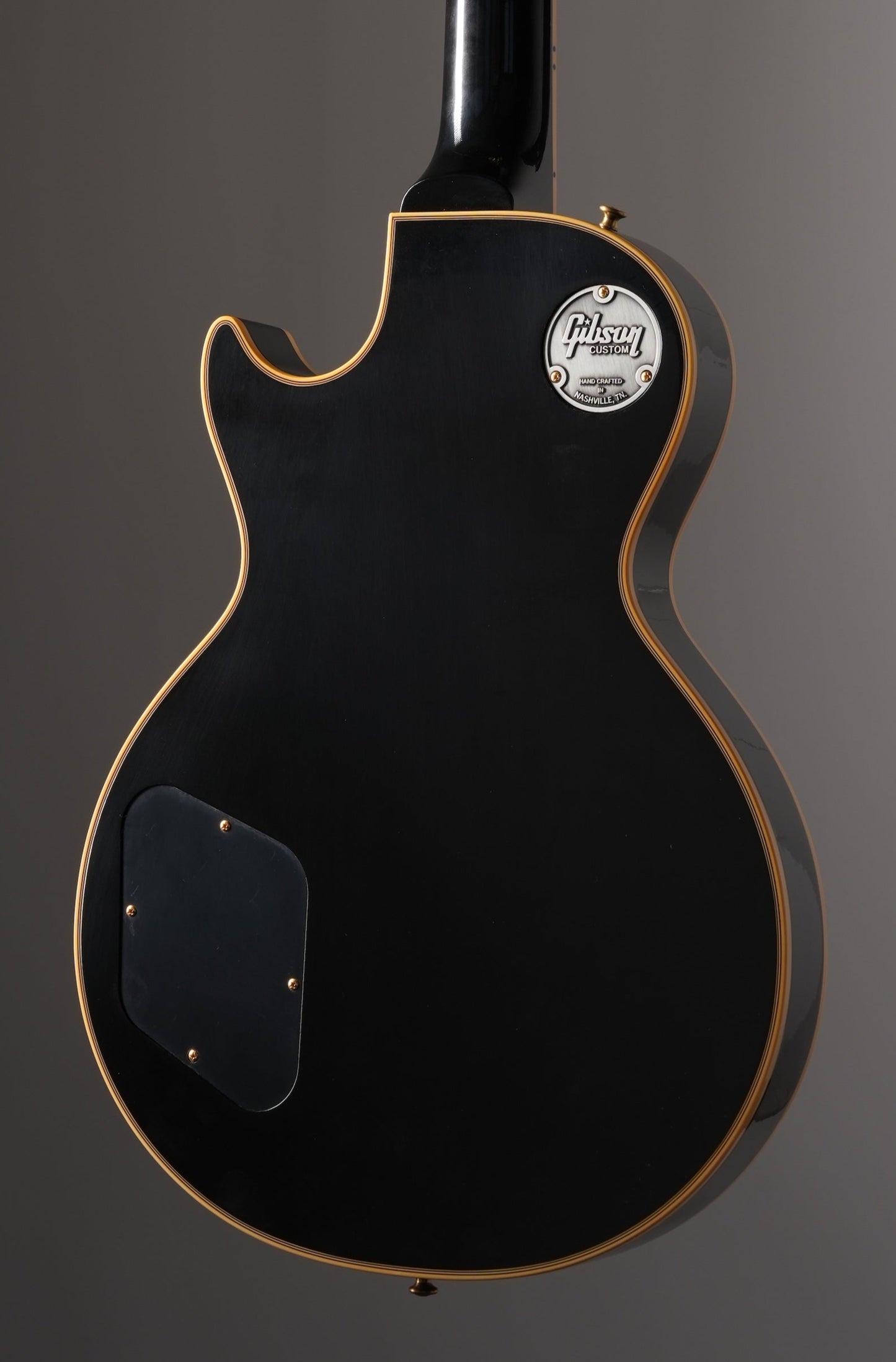 Gibson Custom Shop 1957 Les Paul Custom Reissue VOS Electric Guitar - Ebony, w/ OHSC