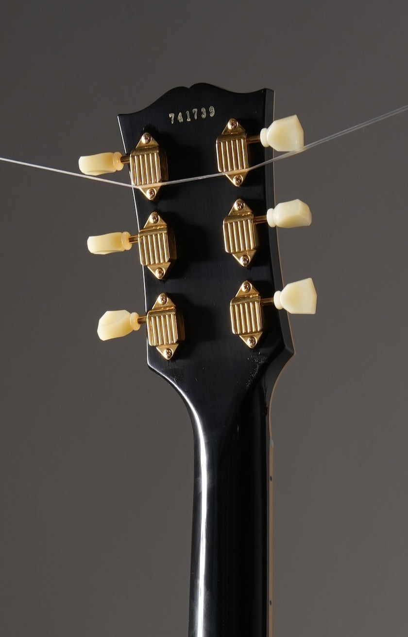 Gibson Custom Shop 1957 Les Paul Custom Reissue VOS Electric Guitar - Ebony, w/ OHSC