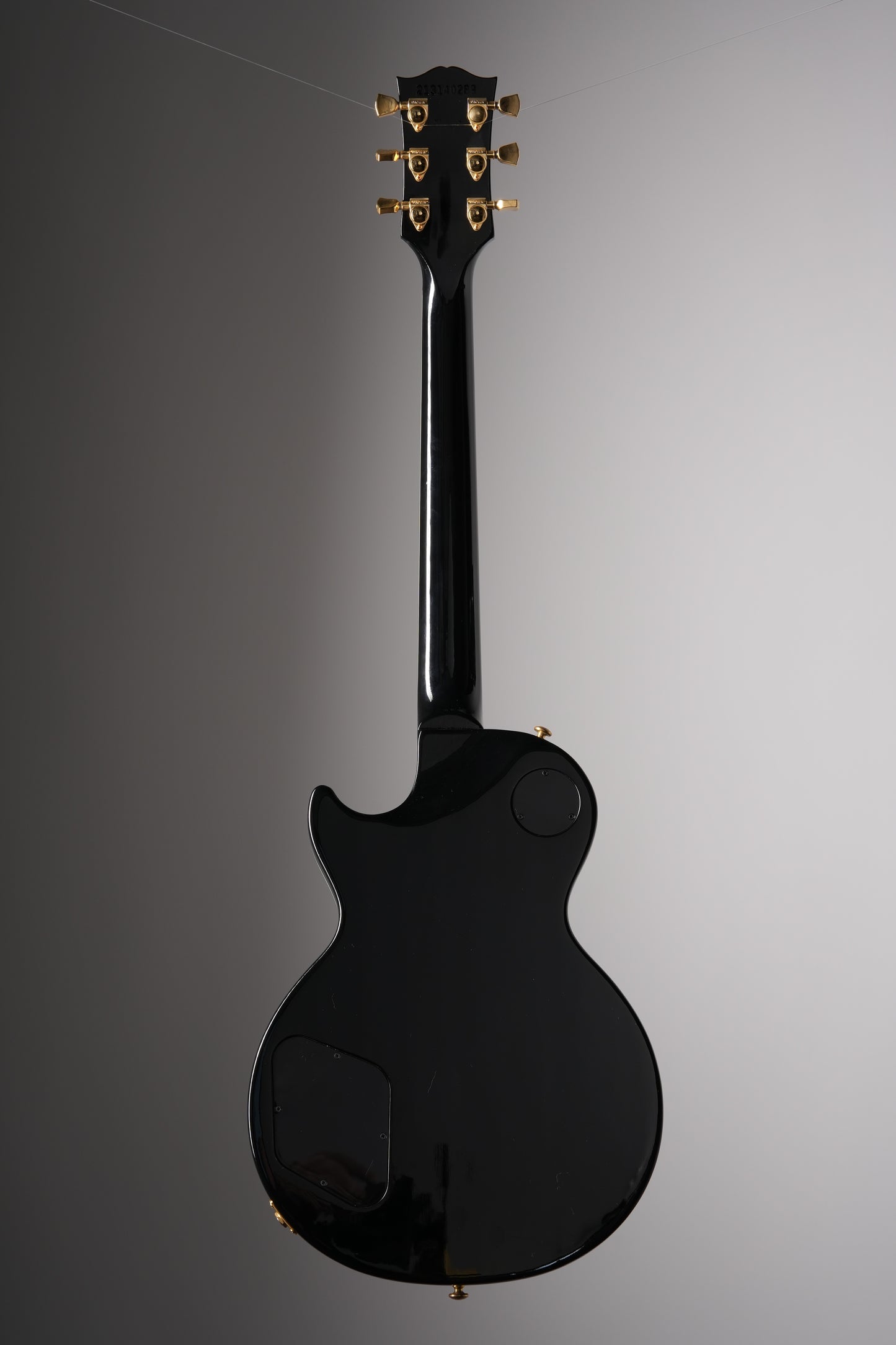 Gibson Les Paul Modern Supreme Electric Guitar - Trans Ebony Burst, w/ OHSC