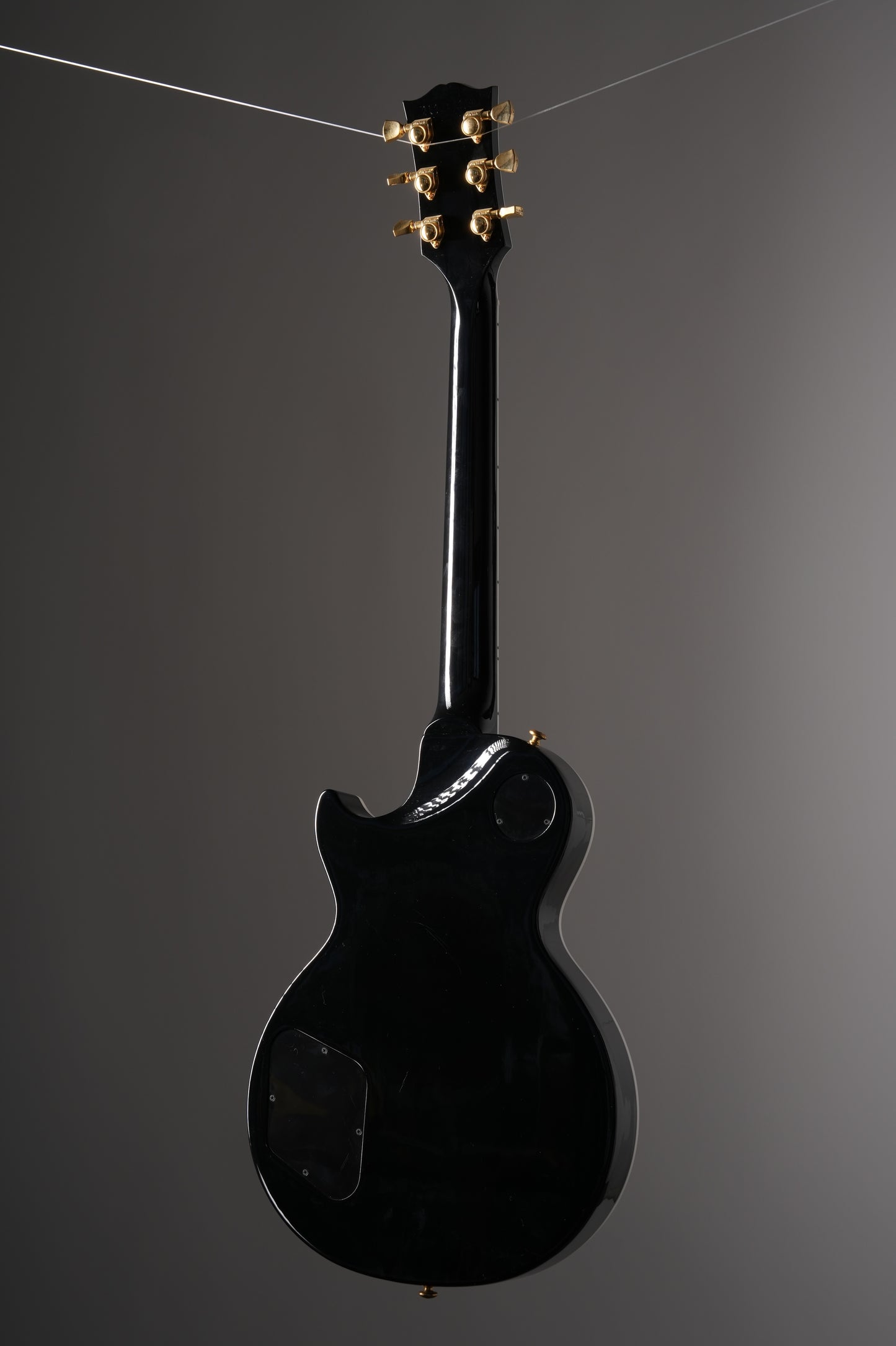 Gibson Les Paul Modern Supreme Electric Guitar - Trans Ebony Burst, w/ OHSC