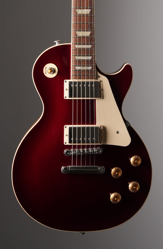 Gibson Les Paul Standard 50s Plain Top Electric Guitar - Sparkling Burgundy, w/ OHSC