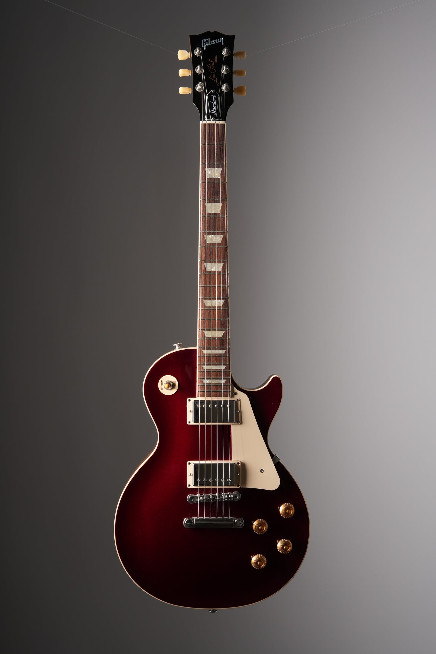 Gibson Les Paul Standard 50s Plain Top Electric Guitar - Sparkling Burgundy, w/ OHSC