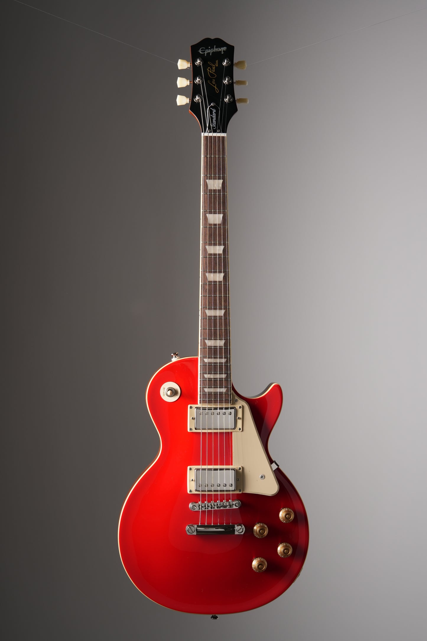 Epiphone Les Paul Standard 50s Electric Guitar - Cardinal Red, w/ Original Gig Bag