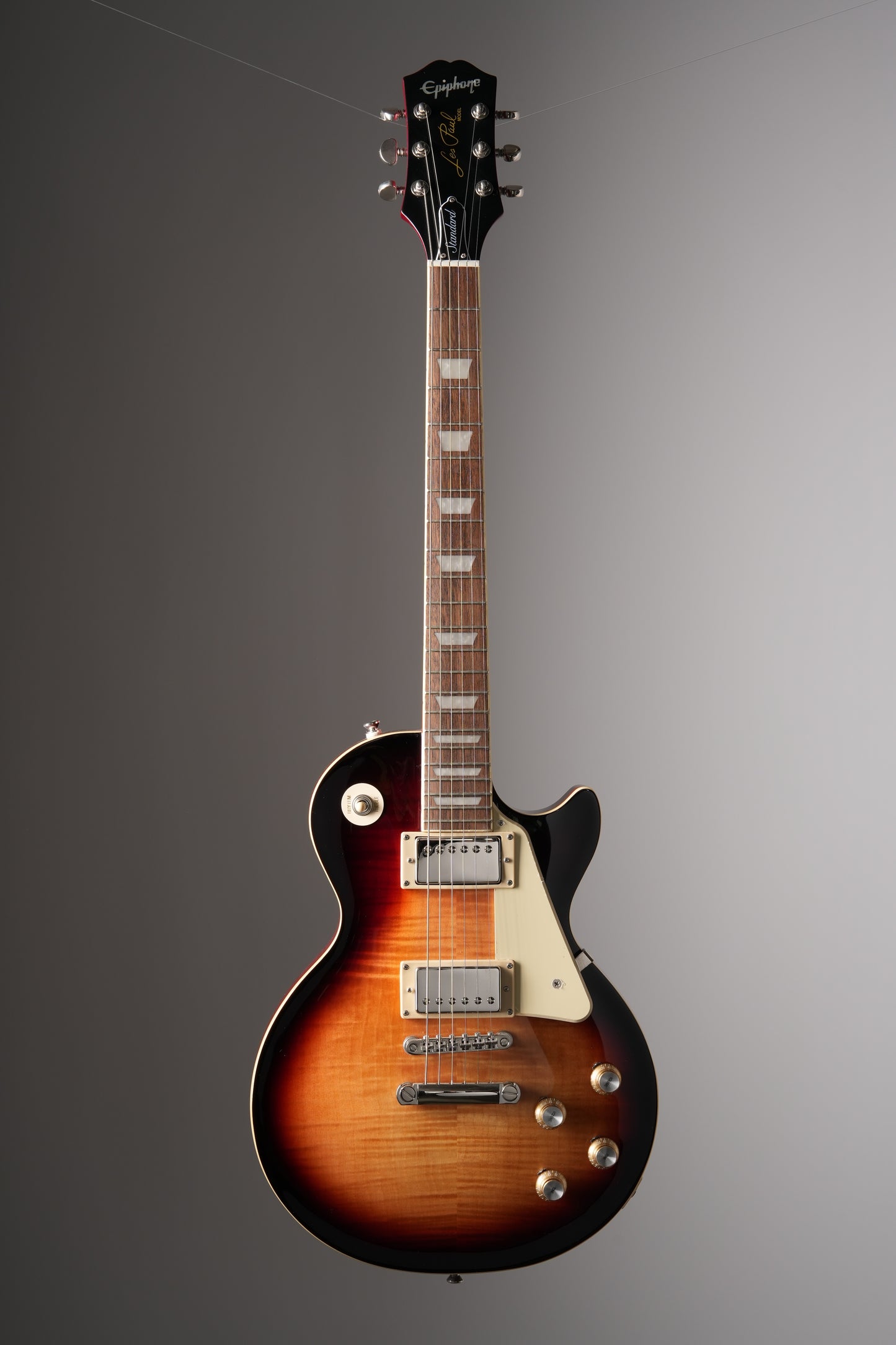 Epiphone Les Paul Standard 60s Electric Guitar - Bourbon Burst, w/ Original Gig Bag