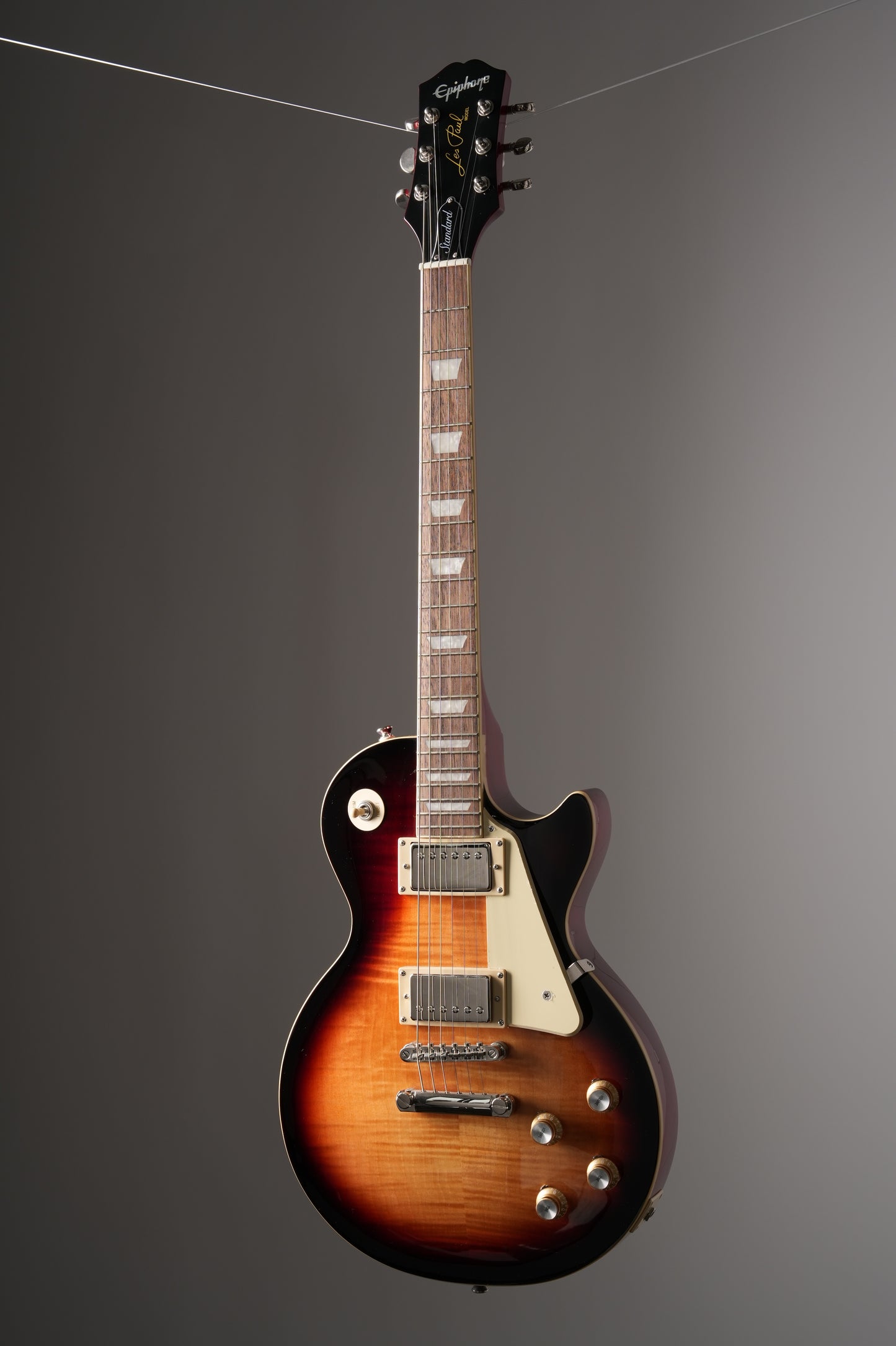 Epiphone Les Paul Standard 60s Electric Guitar - Bourbon Burst, w/ Original Gig Bag