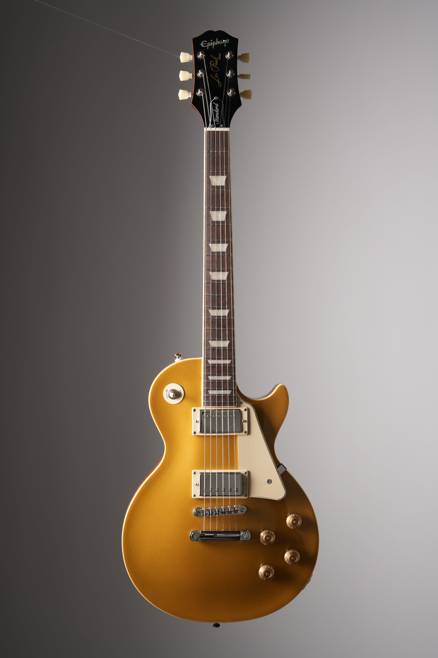 Epiphone Les Paul Standard 50s Electric Guitar - Goldtop, w/ Original Gig Bag