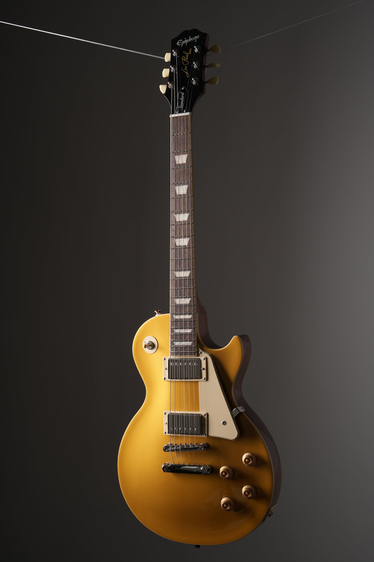 Epiphone Les Paul Standard 50s Electric Guitar - Goldtop, w/ Original Gig Bag