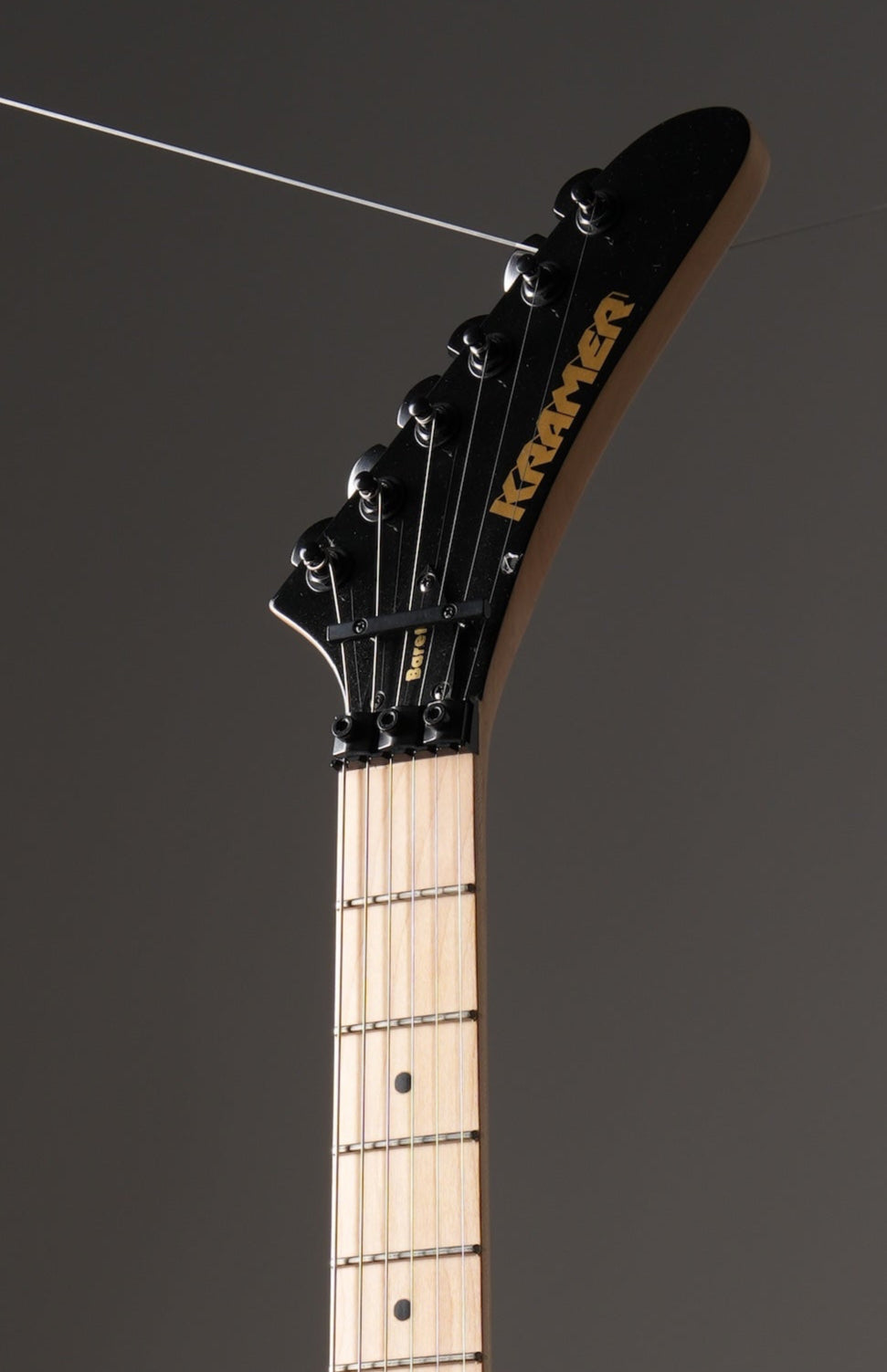 Kramer Baretta Electric Guitar - Ebony, w/ Original Gig Bag