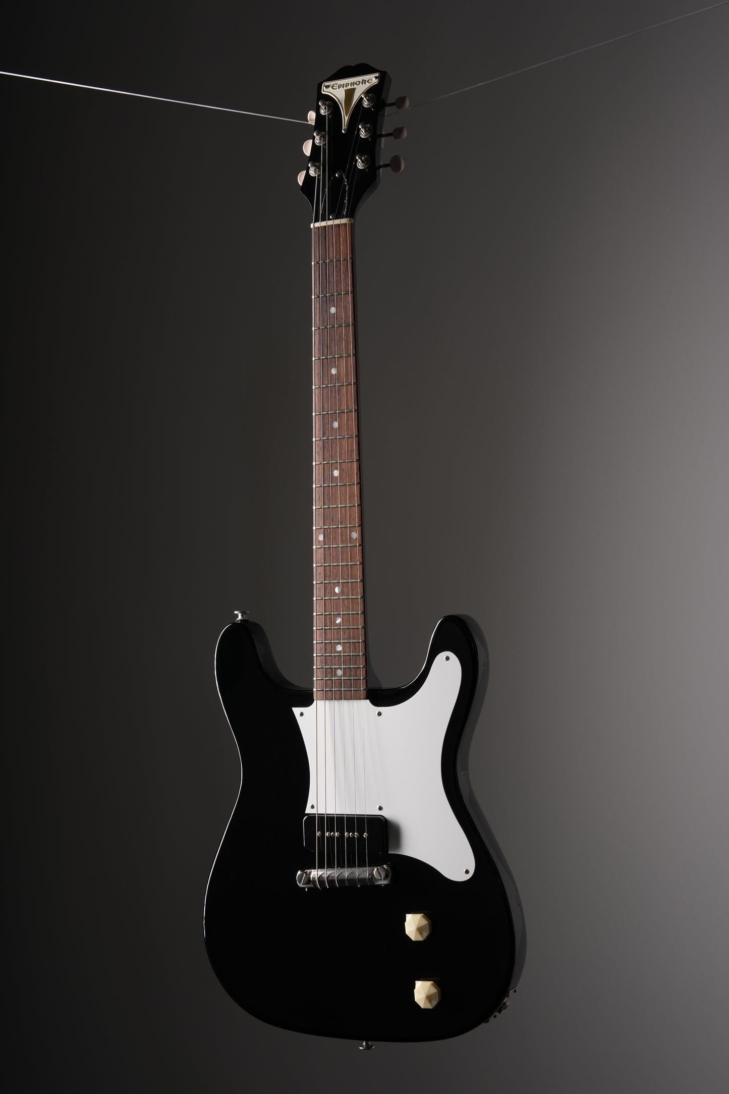 Epiphone USA Coronet Electric Guitar - Ebony, w/ OHSC