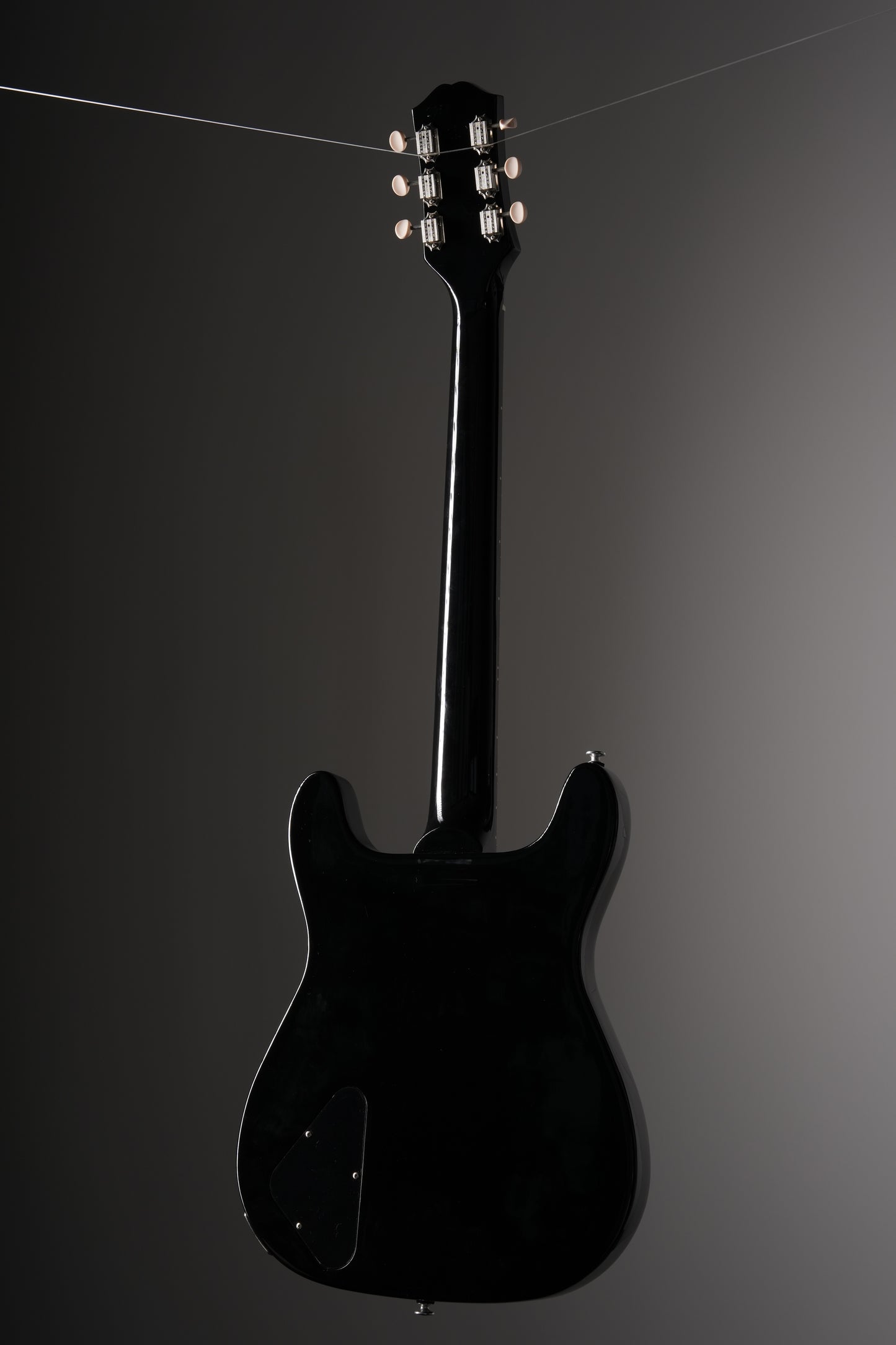 Epiphone USA Coronet Electric Guitar - Ebony, w/ OHSC