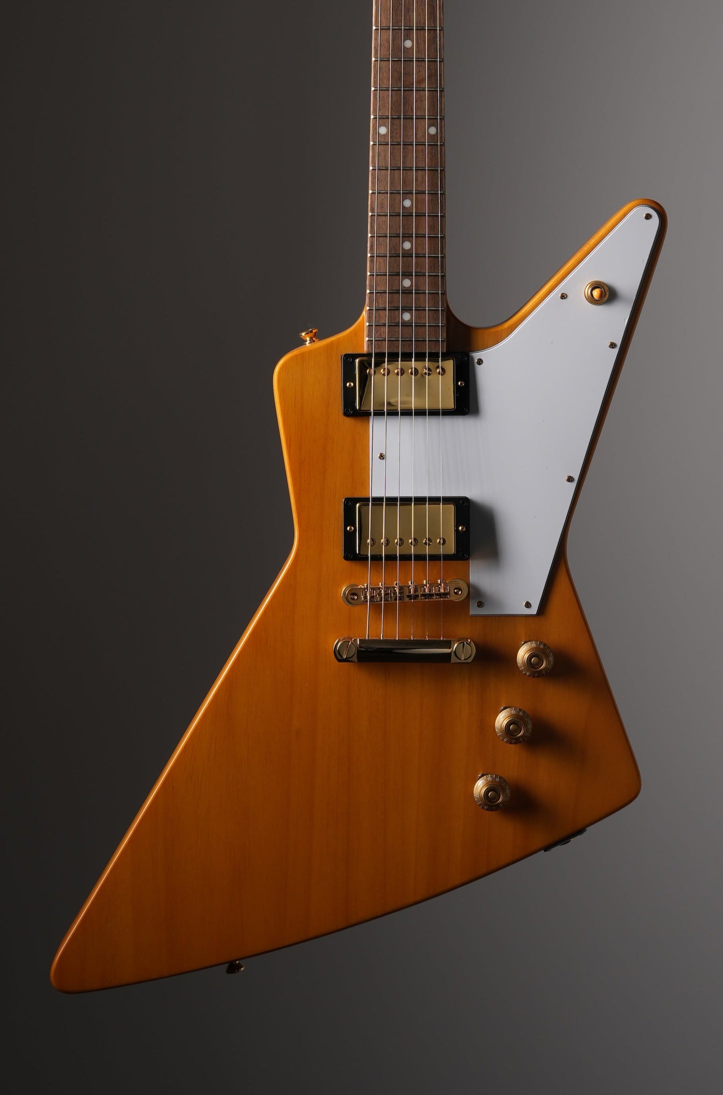 Epiphone "Inspired by Gibson Custom Shop" 1958 Korina Explorer Electric Guitar - Natural, w/ OHSC