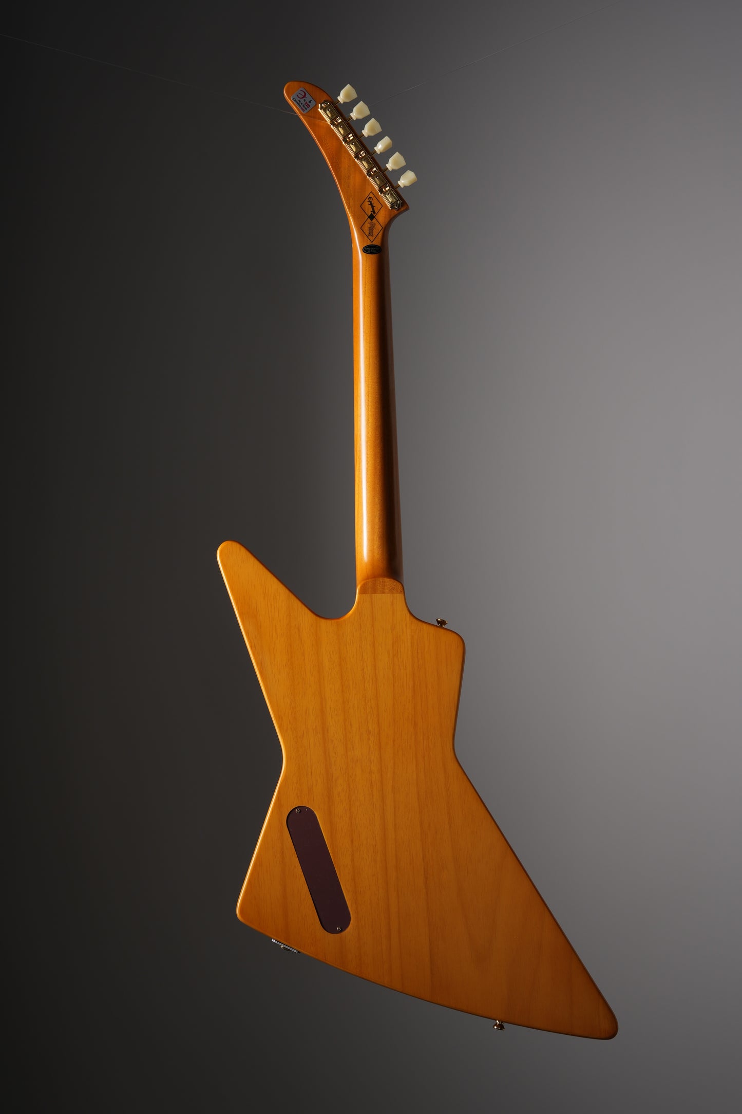 Epiphone "Inspired by Gibson Custom Shop" 1958 Korina Explorer Electric Guitar - Natural, w/ OHSC
