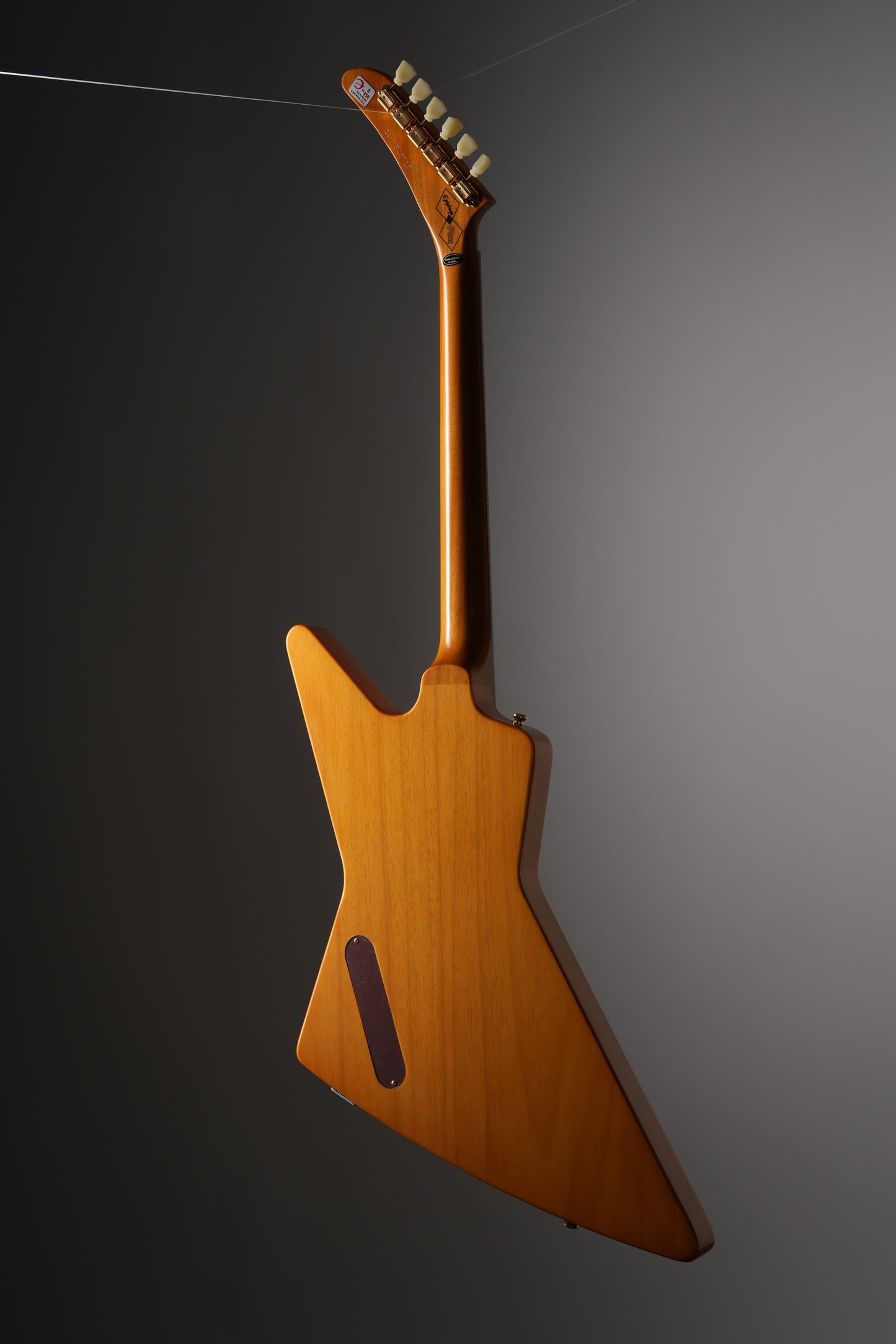 Epiphone "Inspired by Gibson Custom Shop" 1958 Korina Explorer Electric Guitar - Natural, w/ OHSC