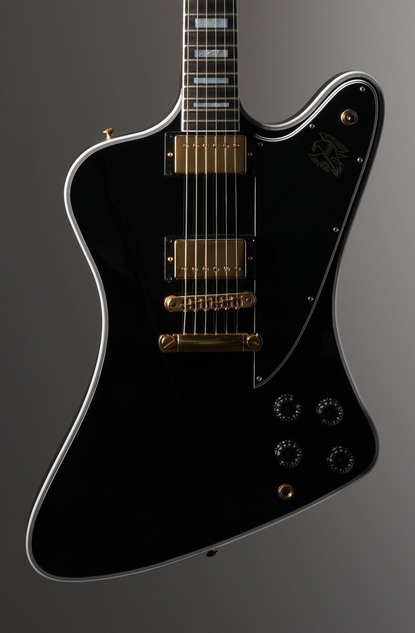Gibson Custom Shop Firebird Custom Electric Guitar - Ebony, w/ OHSC