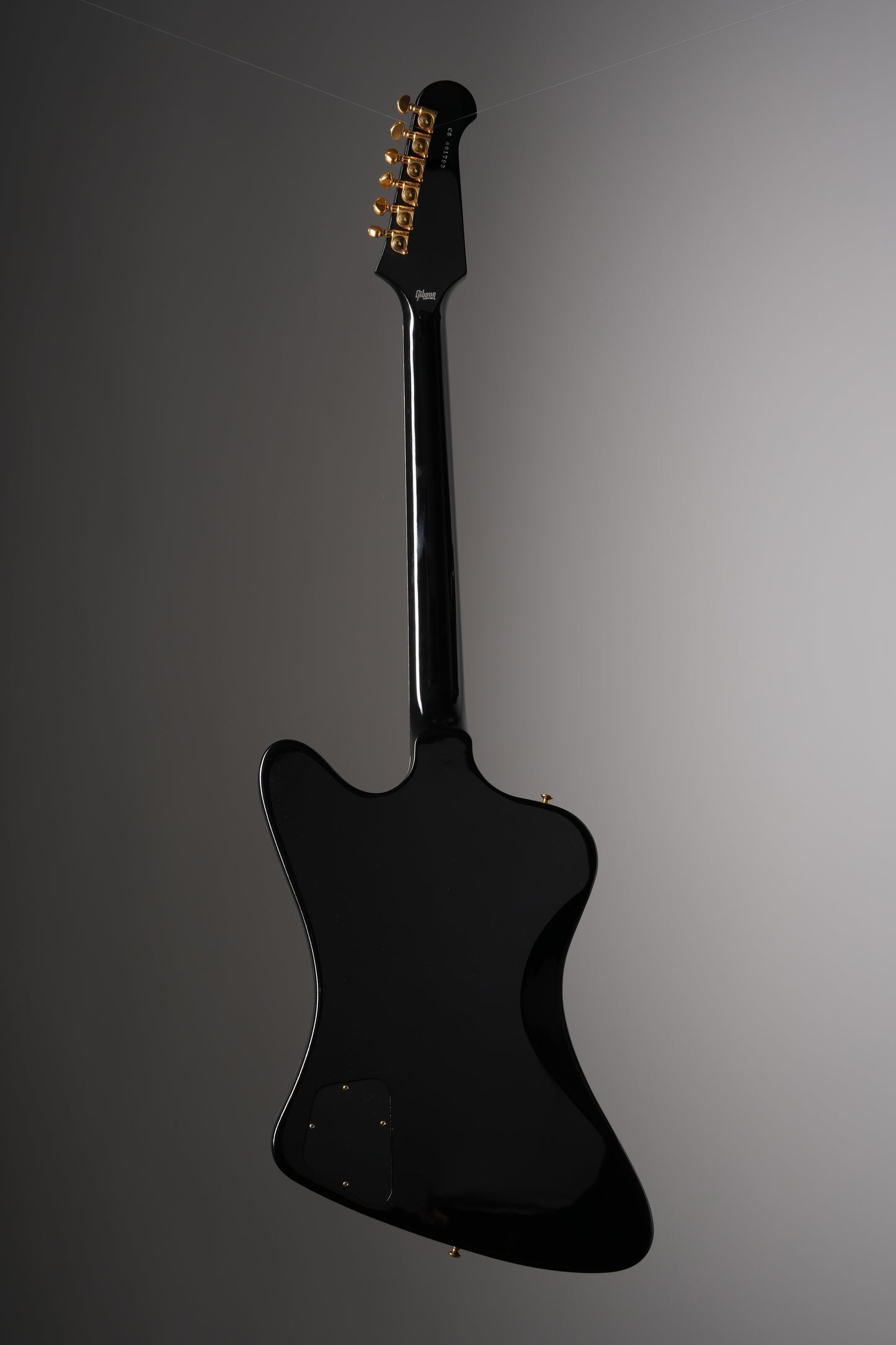 Gibson Custom Shop Firebird Custom Electric Guitar - Ebony, w/ OHSC