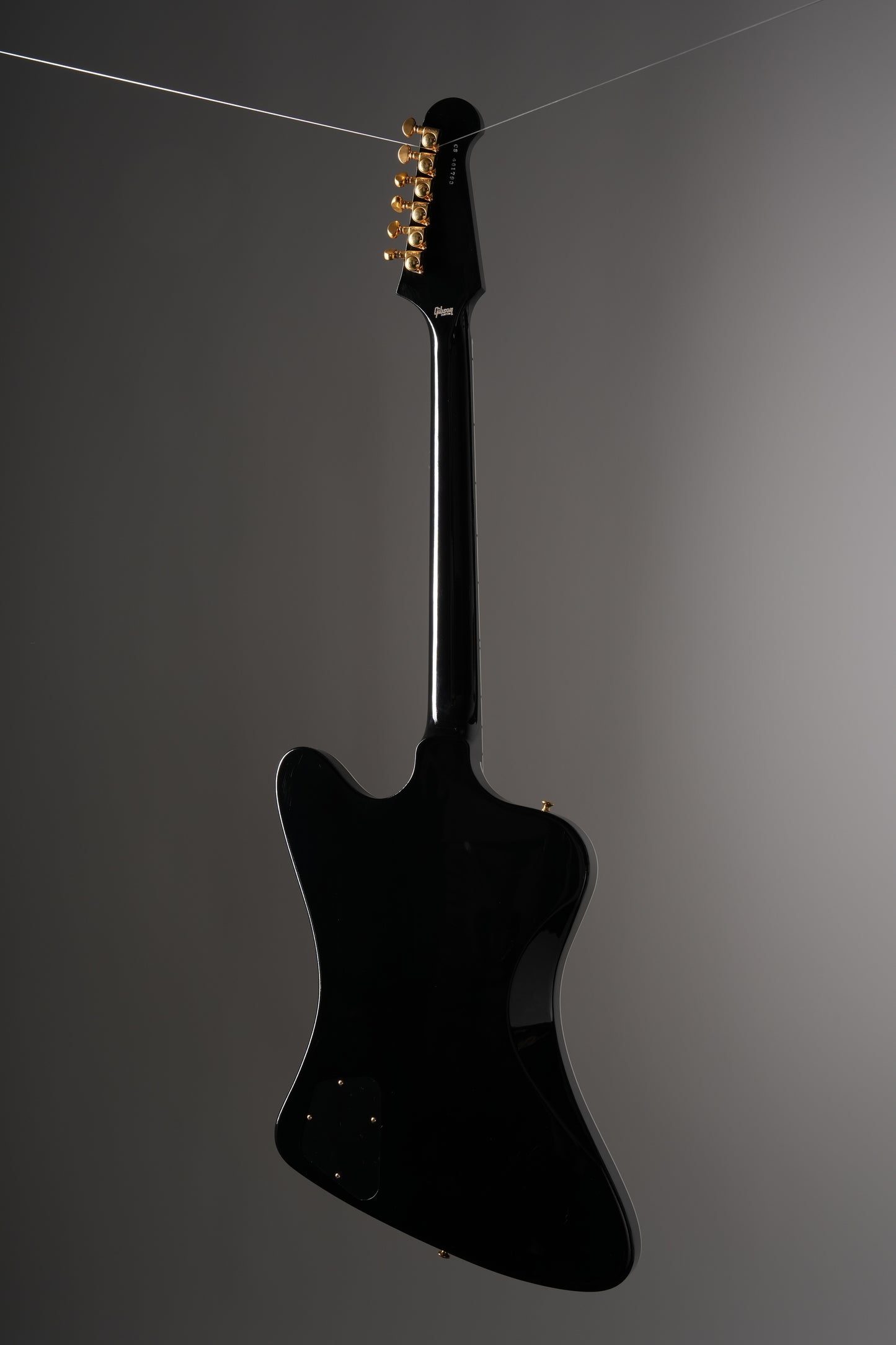 Gibson Custom Shop Firebird Custom Electric Guitar - Ebony, w/ OHSC