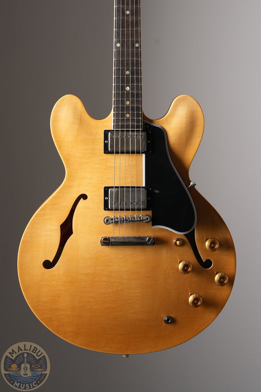 Gibson Custom Shop ES-335 '59 Reissue Semi-Hollow Electric Guitar - Vintage Natural, w/ OHSC