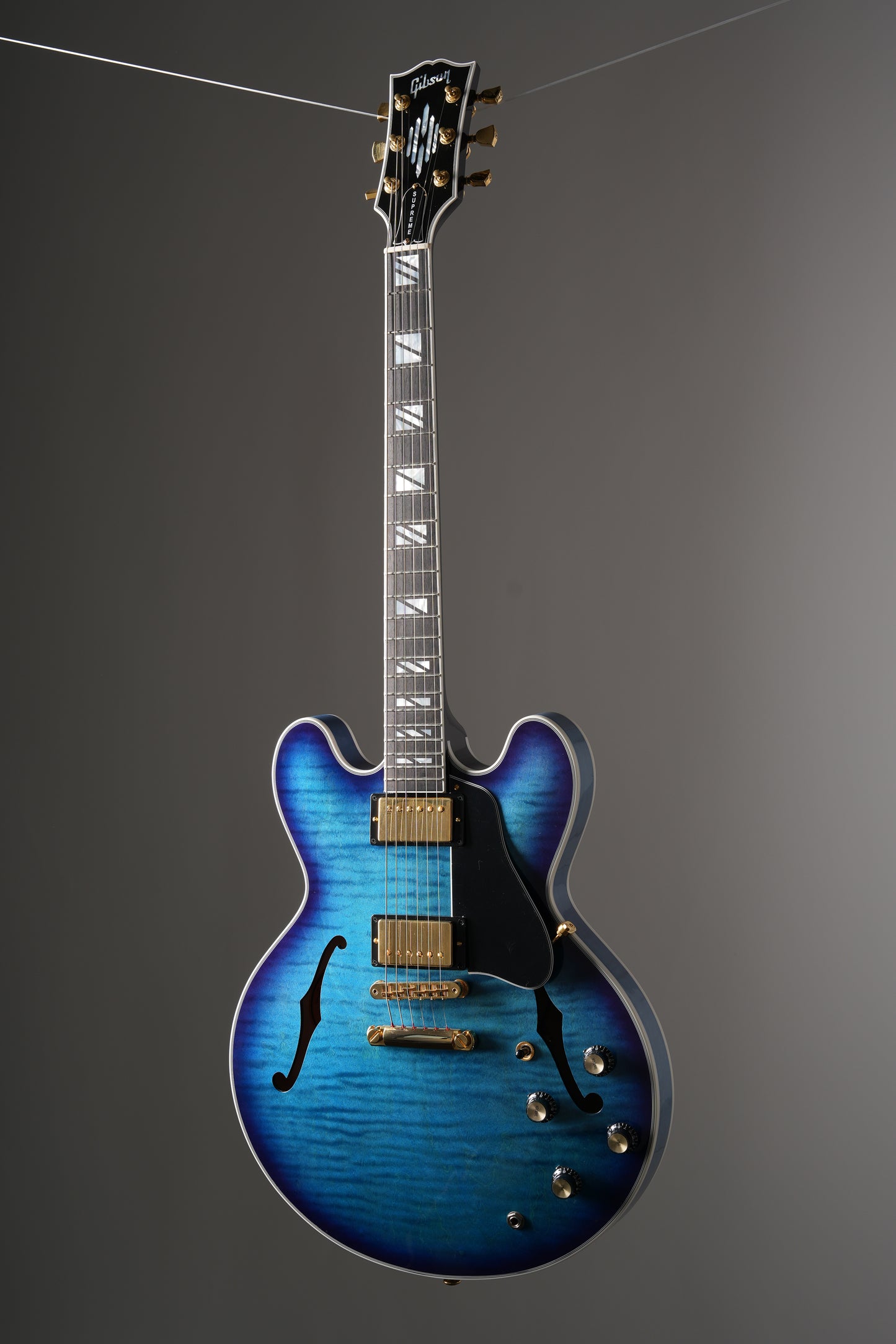 Gibson ES-335 Supreme Semi-Hollow Electric Guitar - Blueberry Burst w/ OHSC