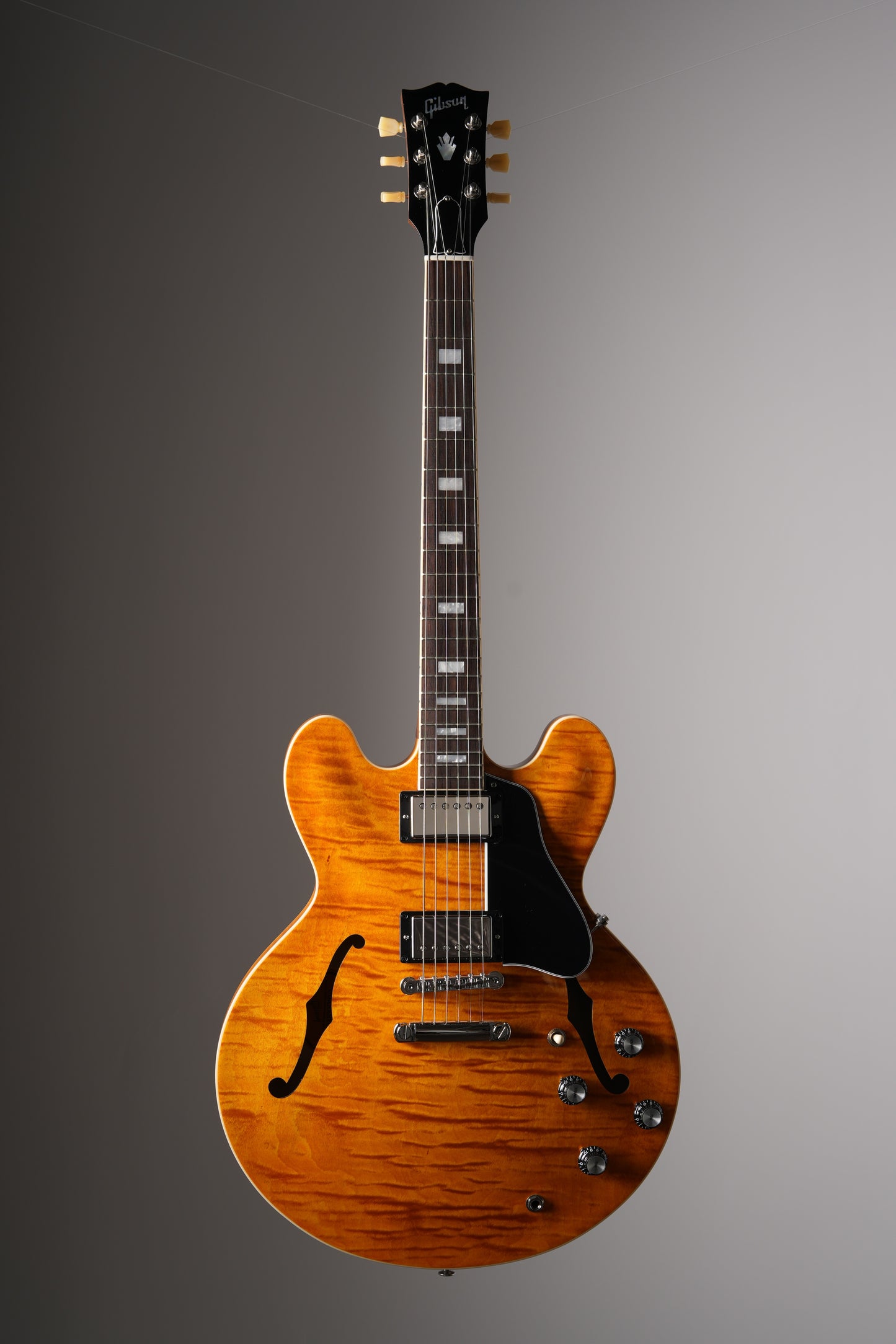 Gibson ES-335 Figured Custom Color Honey Amber