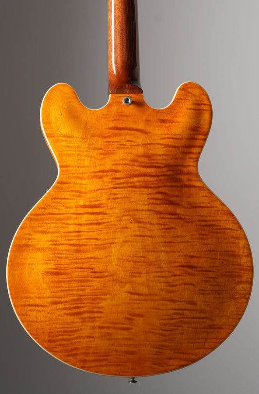 Gibson ES-335 Custom Color Semi-Hollow Electric Guitar - Honey Amber, w/ OHSC