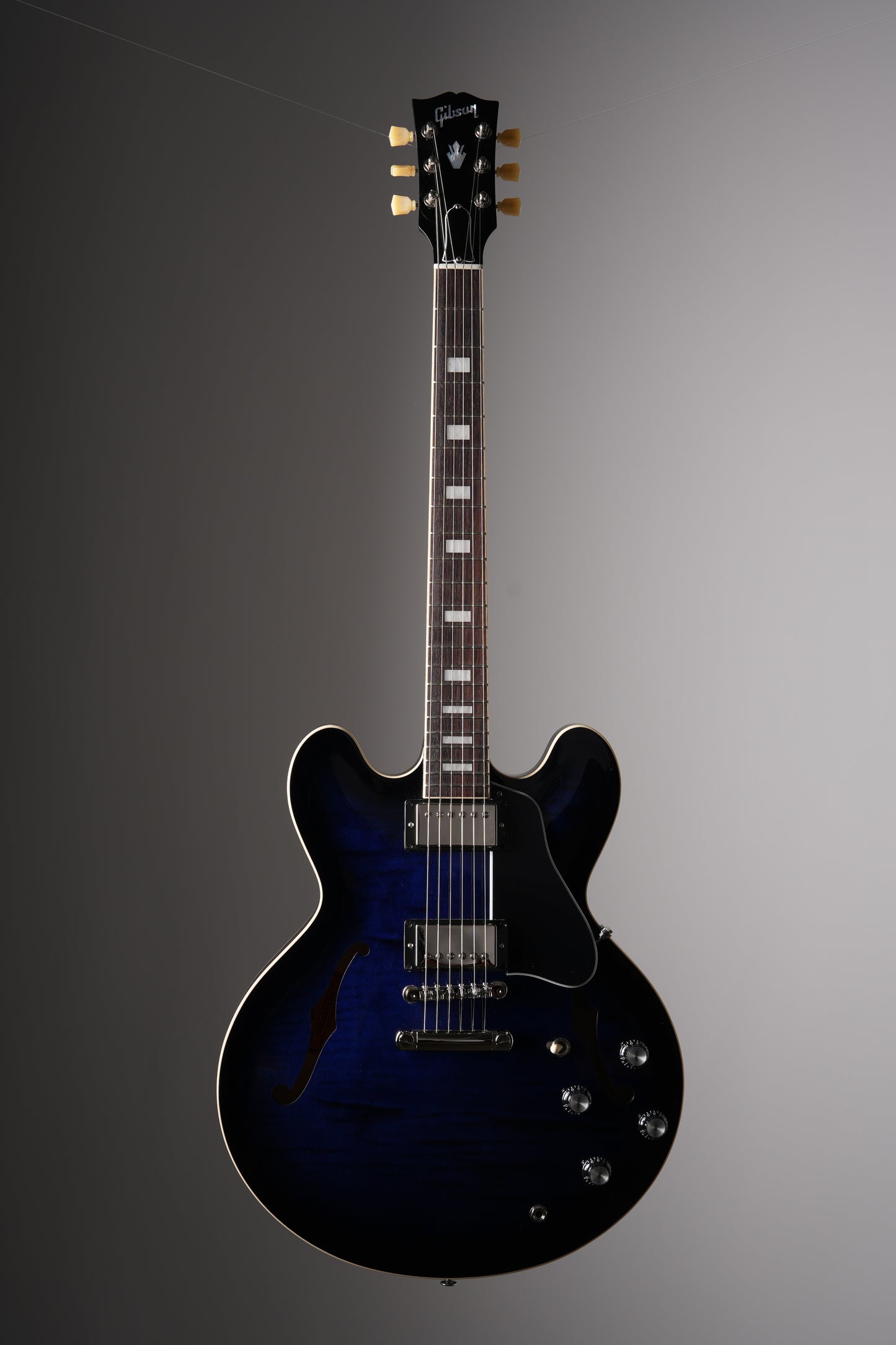 Gibson ES-335 Figured Custom Color Deep Ocean Burst