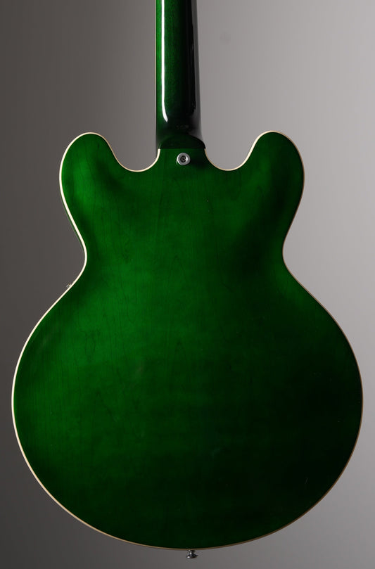 Gibson ES-335 Custom Color Semi-Hollow Electric Guitar - Spearmint, w/ OHSC
