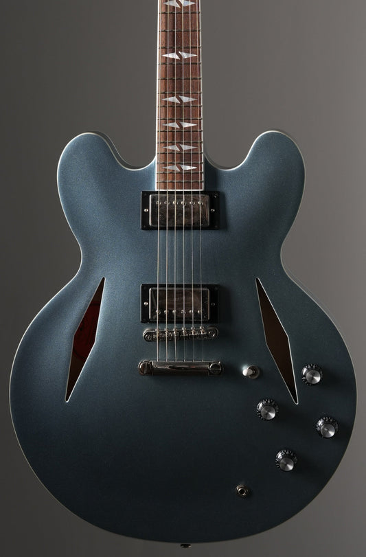Epiphone Dave Grohl Signature DG-355 Semi-Hollow Electric Guitar - Pelham Blue, w/ OHSC