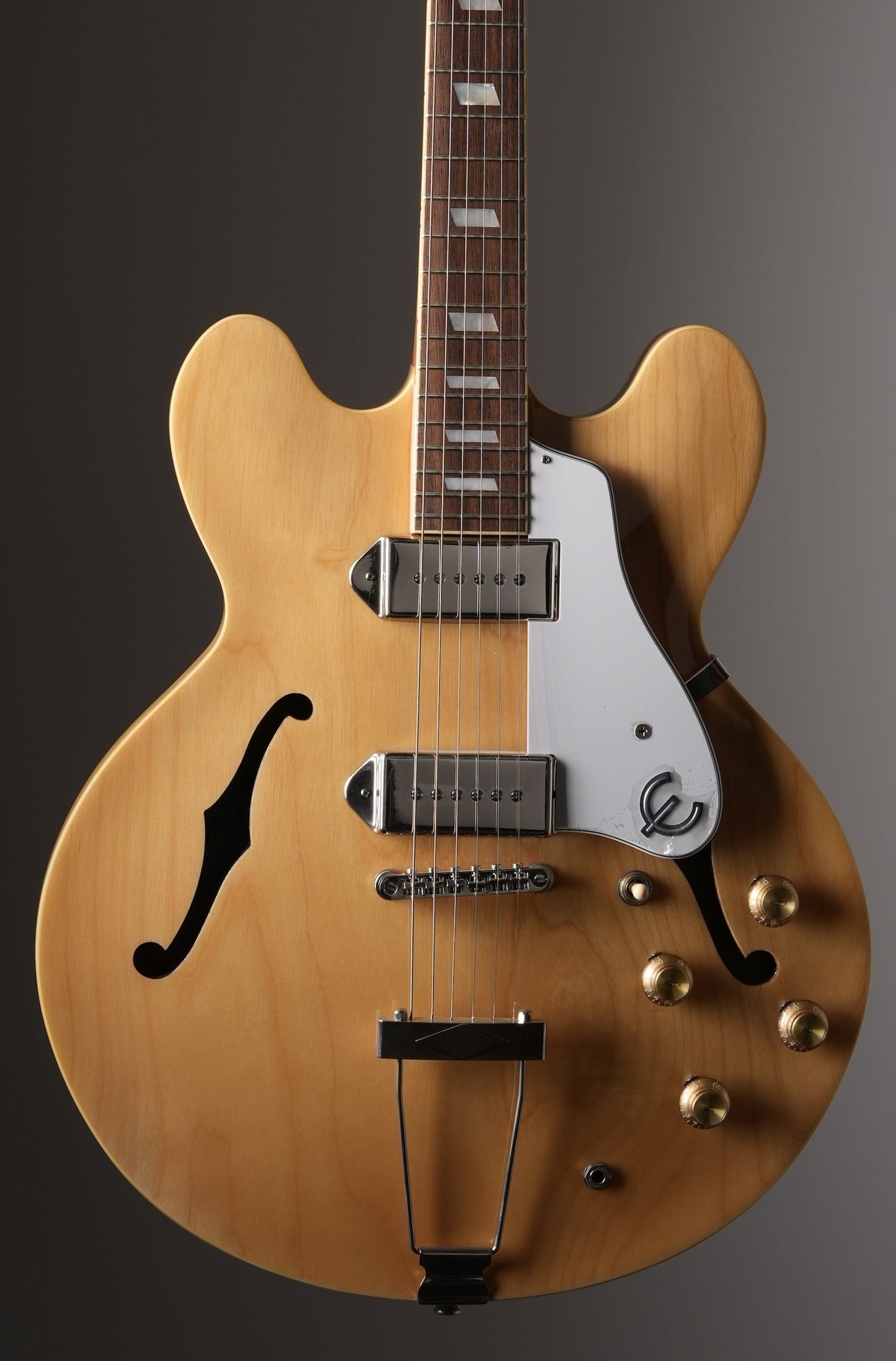 Epiphone Casino Electric Hollowbody Guitar - Natural, w/ Gig Bag