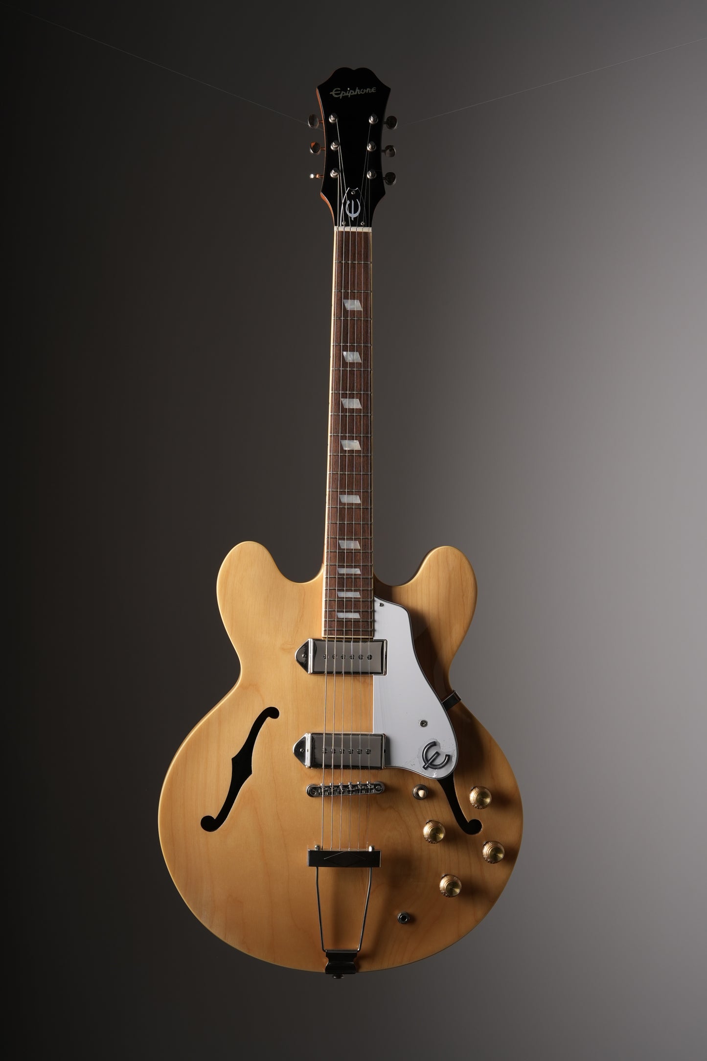 Epiphone Casino Electric Hollowbody Guitar - Natural, w/ Gig Bag